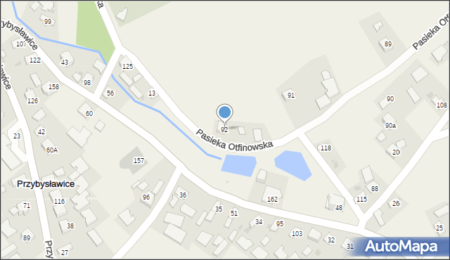 Pasieka Otfinowska, Pasieka Otfinowska, 92, mapa Pasieka Otfinowska