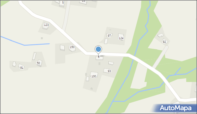 Pasierbiec, Pasierbiec, 6, mapa Pasierbiec