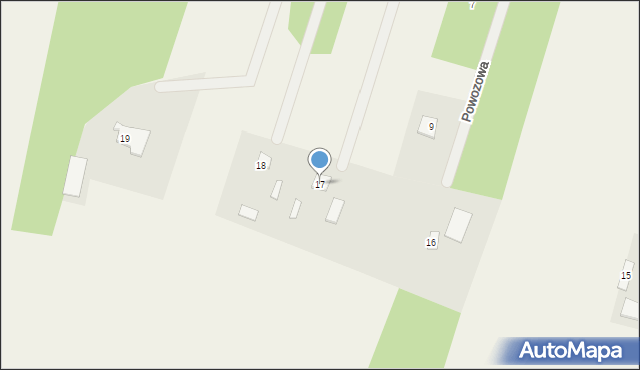 Pasikonie, Pasikonie, 17, mapa Pasikonie