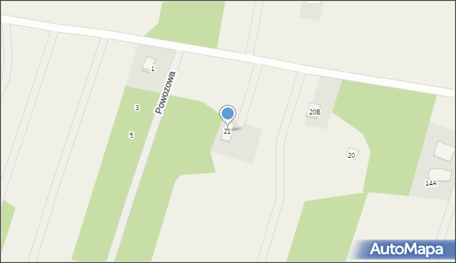Pasikonie, Pasikonie, 21, mapa Pasikonie
