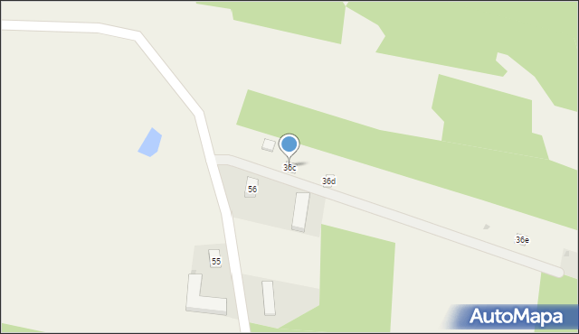 Paskrzyn, Paskrzyn, 36c, mapa Paskrzyn