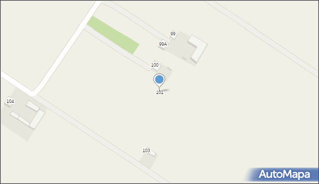 Paskudy, Paskudy, 101, mapa Paskudy