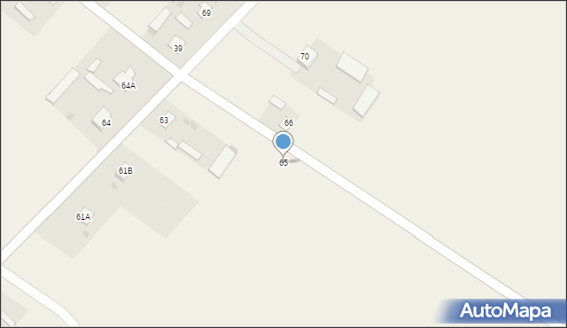 Paskudy, Paskudy, 65, mapa Paskudy