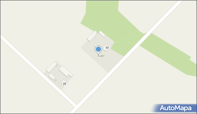 Paskudy, Paskudy, 89a, mapa Paskudy