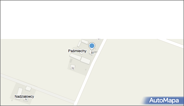 Paśmiechy, Paśmiechy, 30, mapa Paśmiechy