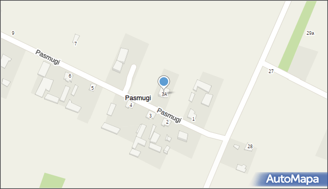 Pasmugi, Pasmugi, 3A, mapa Pasmugi