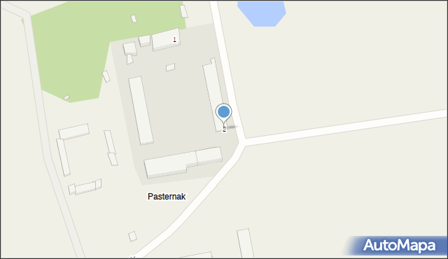 Pasternak, Pasternak, 2, mapa Pasternak