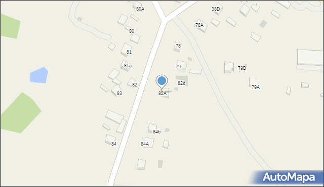 Pasturka, Pasturka, 82A, mapa Pasturka