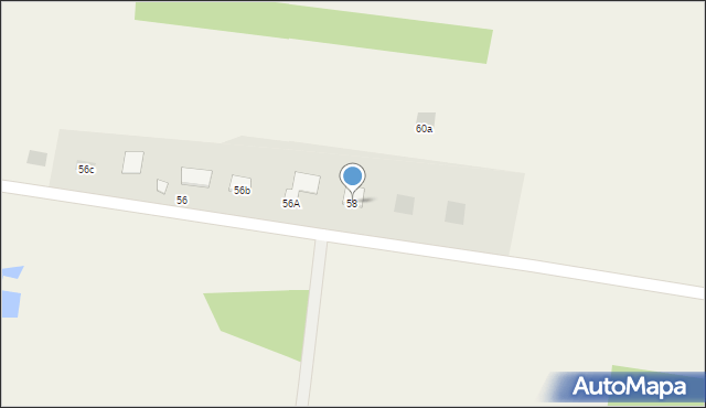Pasynki, Pasynki, 58, mapa Pasynki