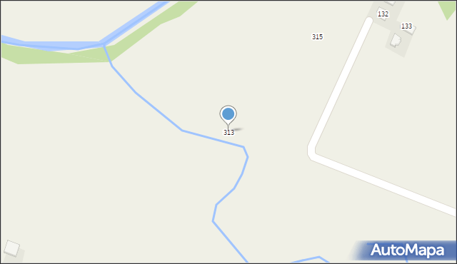 Paszczyna, Paszczyna, 313, mapa Paszczyna