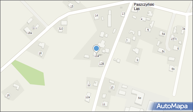 Paszczyna, Paszczyna, 12c, mapa Paszczyna