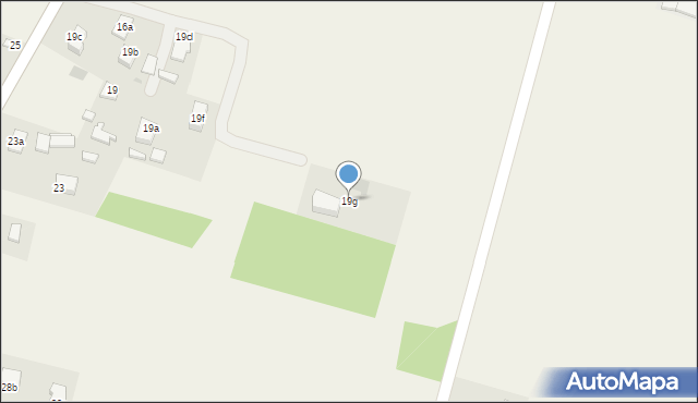 Paszczyna, Paszczyna, 19g, mapa Paszczyna