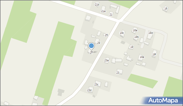 Paszczyna, Paszczyna, 27, mapa Paszczyna