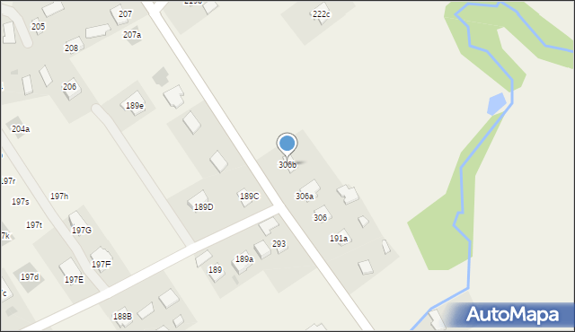 Paszczyna, Paszczyna, 306b, mapa Paszczyna