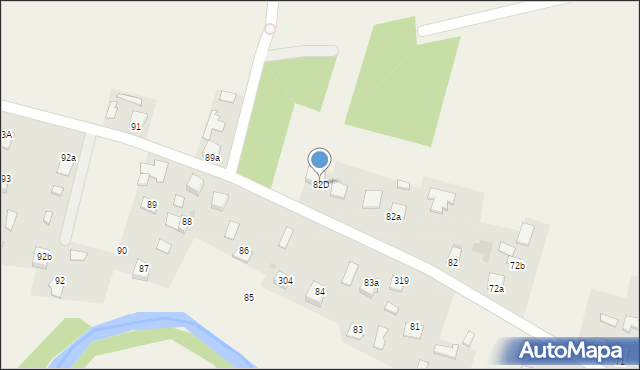 Paszczyna, Paszczyna, 82D, mapa Paszczyna