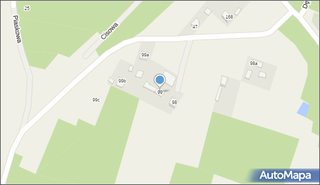 Paszczyna, Paszczyna, 99, mapa Paszczyna