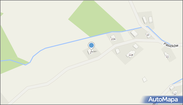 Paszków, Paszków, 17, mapa Paszków