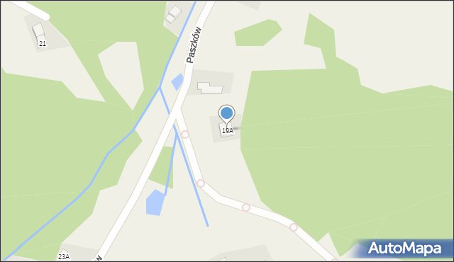 Paszków, Paszków, 19A, mapa Paszków
