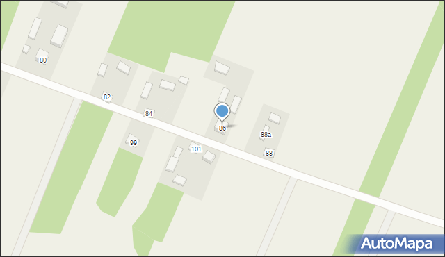 Paszkowice, Paszkowice, 86, mapa Paszkowice
