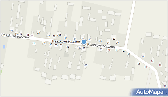 Paszkowszczyzna, Paszkowszczyzna, 27, mapa Paszkowszczyzna
