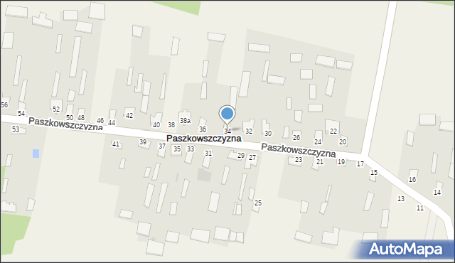 Paszkowszczyzna, Paszkowszczyzna, 34, mapa Paszkowszczyzna