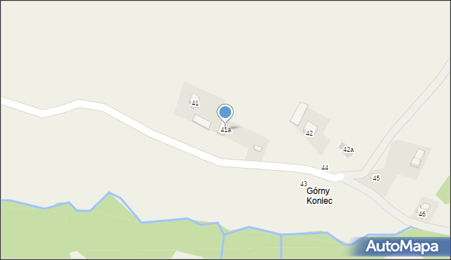 Paszowa, Paszowa, 41a, mapa Paszowa