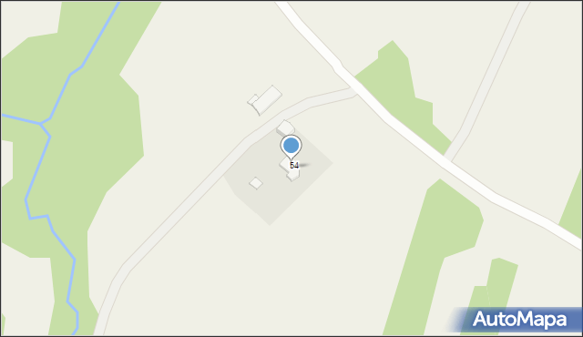 Paszowa, Paszowa, 54a, mapa Paszowa