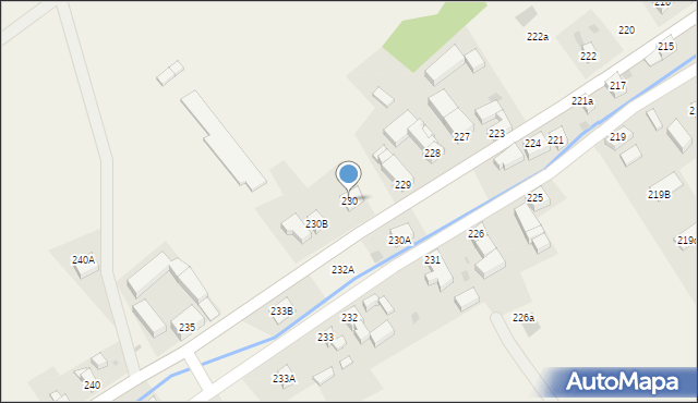 Paszowice, Paszowice, 230, mapa Paszowice