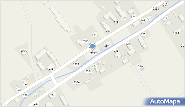 Paszowice, Paszowice, 232A, mapa Paszowice