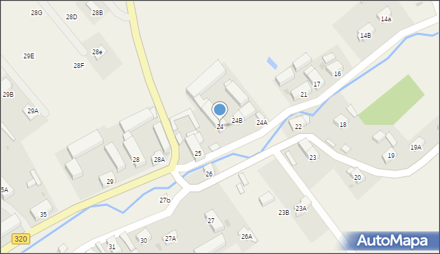 Paszowice, Paszowice, 24, mapa Paszowice
