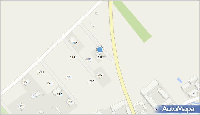 Paszowice, Paszowice, 28B, mapa Paszowice