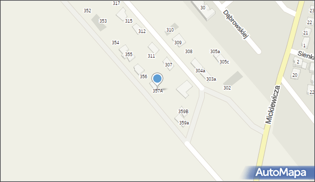 Paszowice, Paszowice, 357A, mapa Paszowice