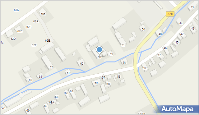 Paszowice, Paszowice, 56, mapa Paszowice