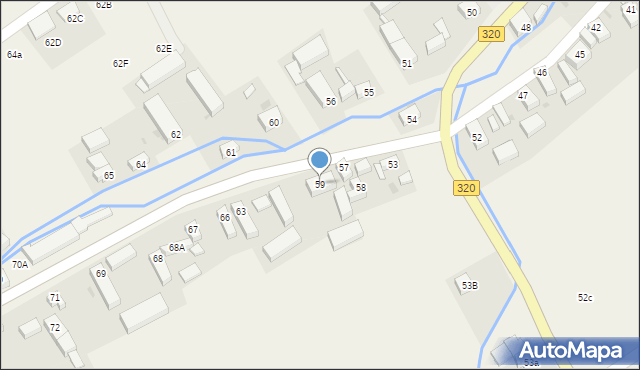 Paszowice, Paszowice, 59, mapa Paszowice