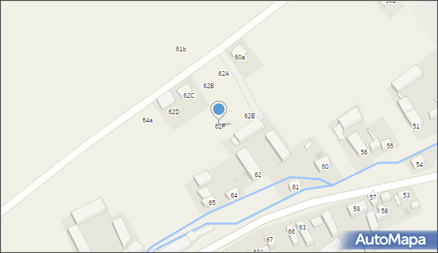 Paszowice, Paszowice, 62F, mapa Paszowice