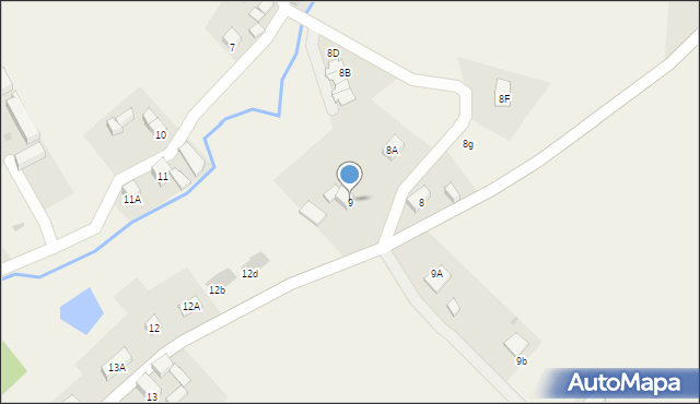 Paszowice, Paszowice, 9, mapa Paszowice