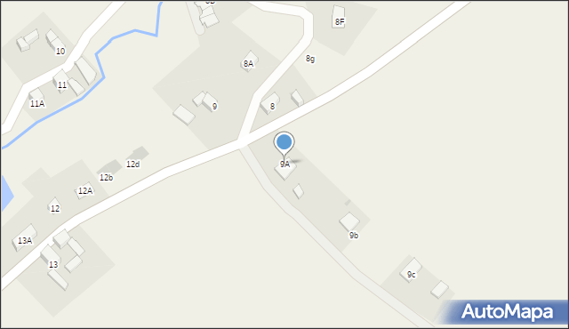 Paszowice, Paszowice, 9A, mapa Paszowice