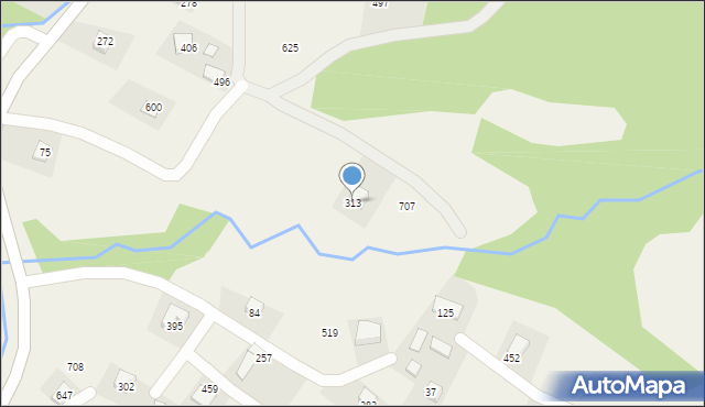 Paszyn, Paszyn, 313, mapa Paszyn