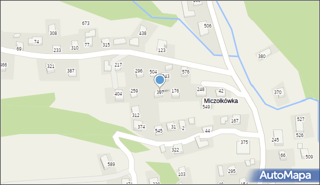 Paszyn, Paszyn, 397, mapa Paszyn