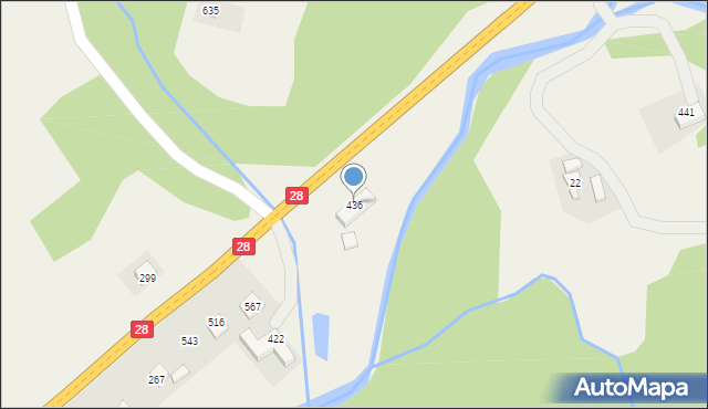 Paszyn, Paszyn, 436, mapa Paszyn