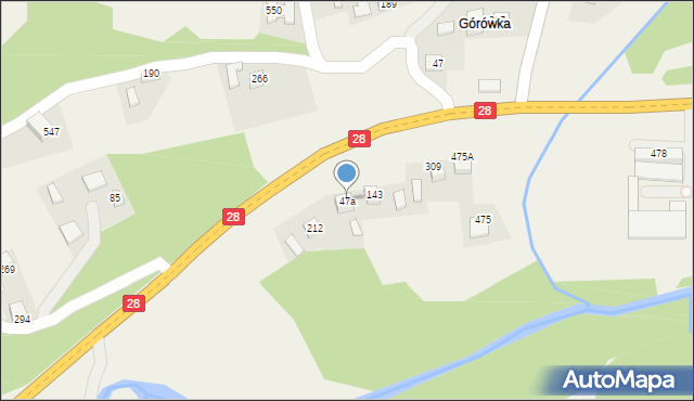 Paszyn, Paszyn, 47a, mapa Paszyn