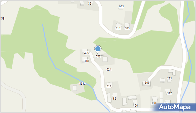 Paszyn, Paszyn, 552, mapa Paszyn