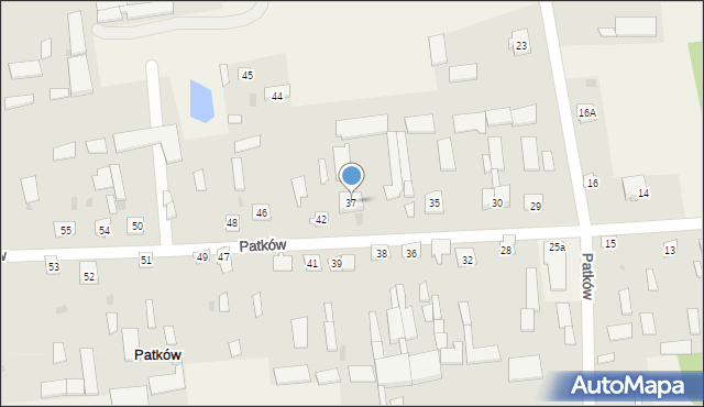 Patków, Patków, 37, mapa Patków