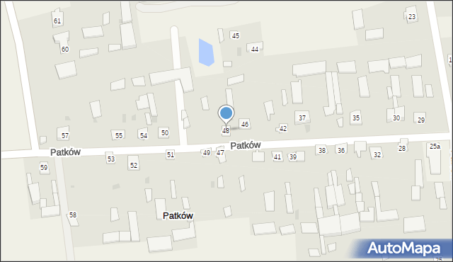 Patków, Patków, 48, mapa Patków