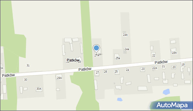 Patków, Patków, 27A, mapa Patków