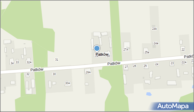 Patków, Patków, 29, mapa Patków