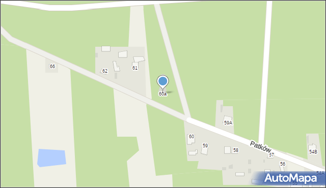 Patków, Patków, 60a, mapa Patków