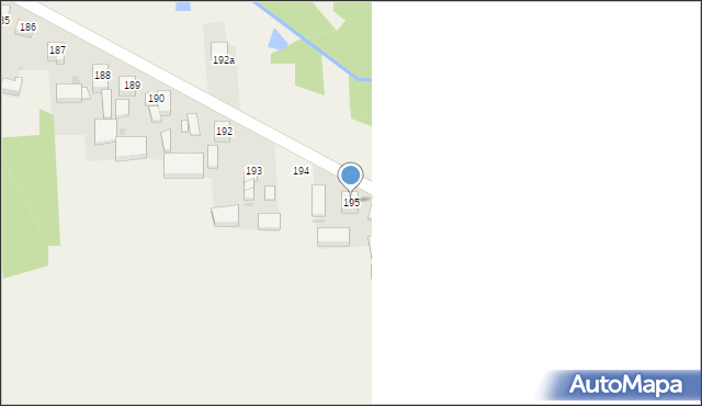 Pątnów, Pątnów, 195, mapa Pątnów