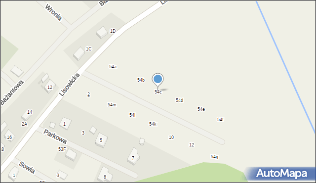 Pątnów Legnicki, Pątnów Legnicki, 54c, mapa Pątnów Legnicki
