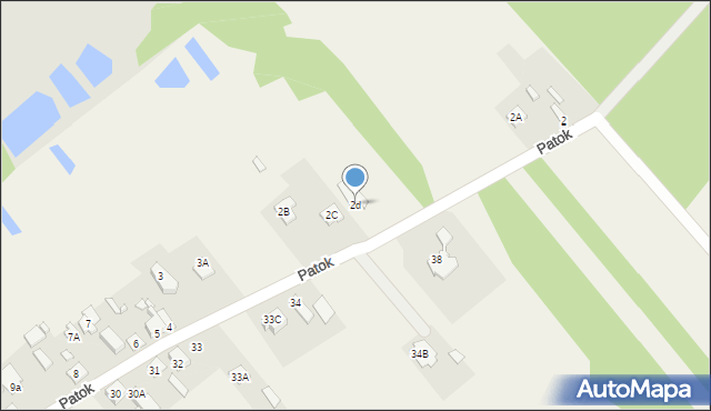 Patok, Patok, 2d, mapa Patok